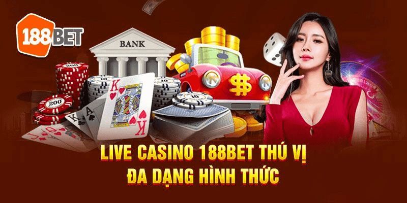 Chơi casino hấp dẫn tại 188bet